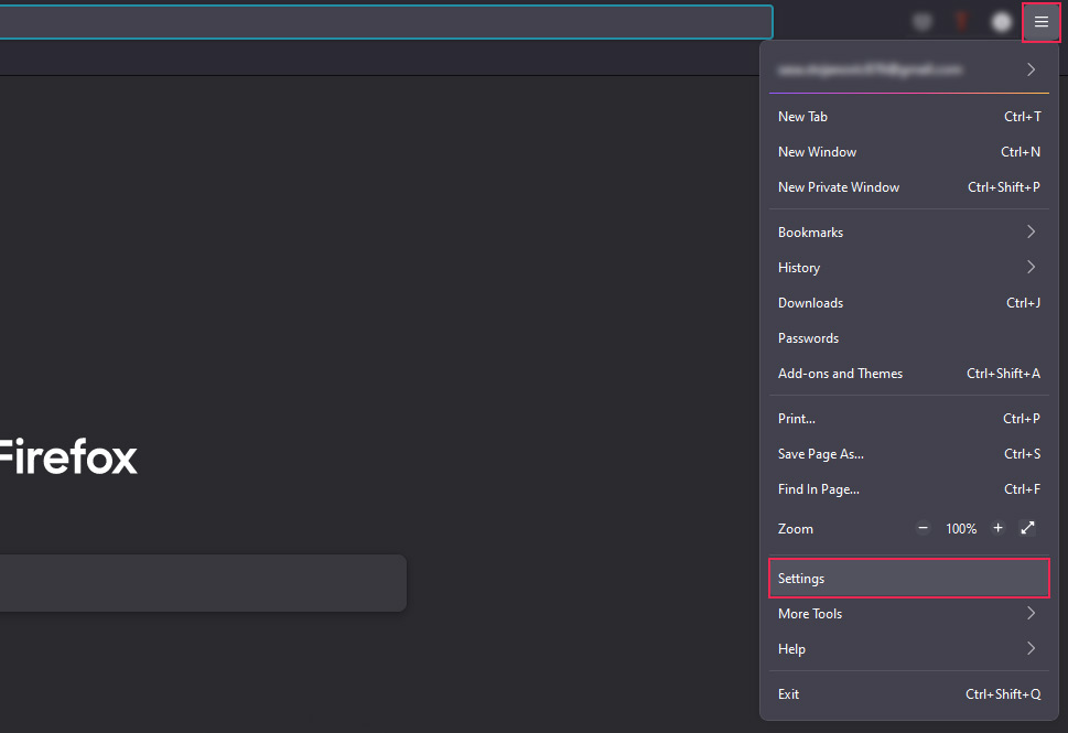 Firefox Ayarları